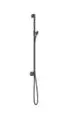AXOR-HG-AXOR-One-Brausestange-mit-Wandanschluss-und-Brauseschlauch-1-60-m-Brushed-Black-Chrome-48792340 gallery number 1